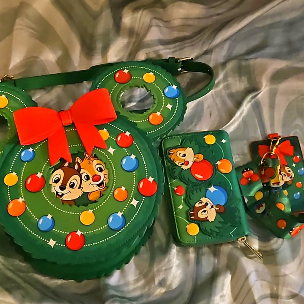 Loungefly Christmas Chip and Dale